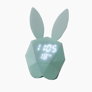 Rabbit Digital LED Alarm Clock 